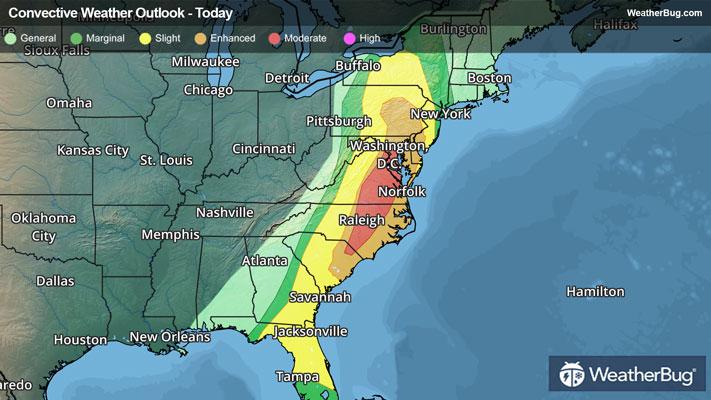 Today's Severe Weather Outlook
