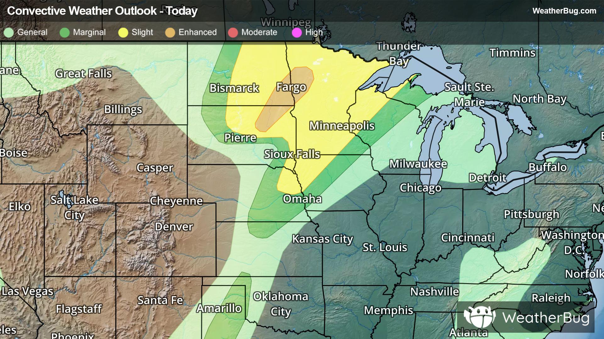 Today's Severe Weather Outlook