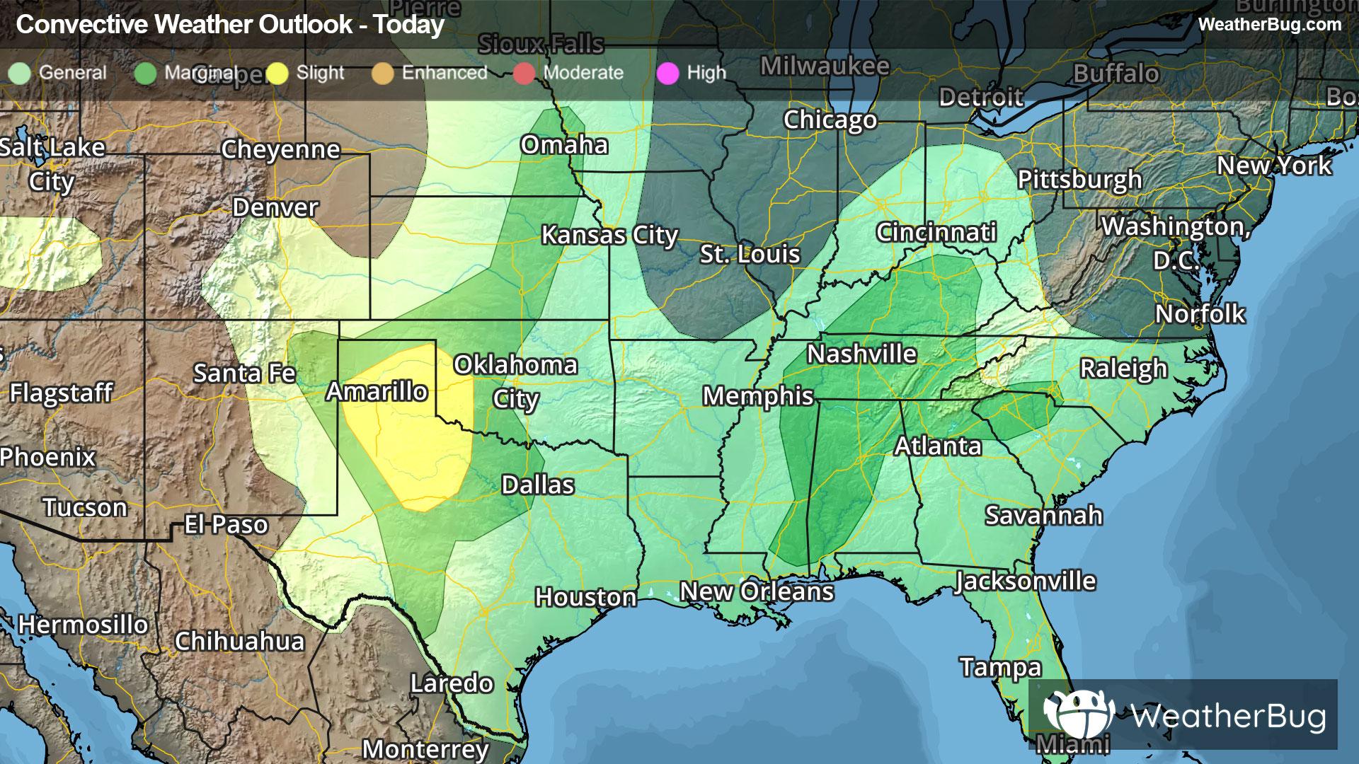 Today's Severe Weather Outlook