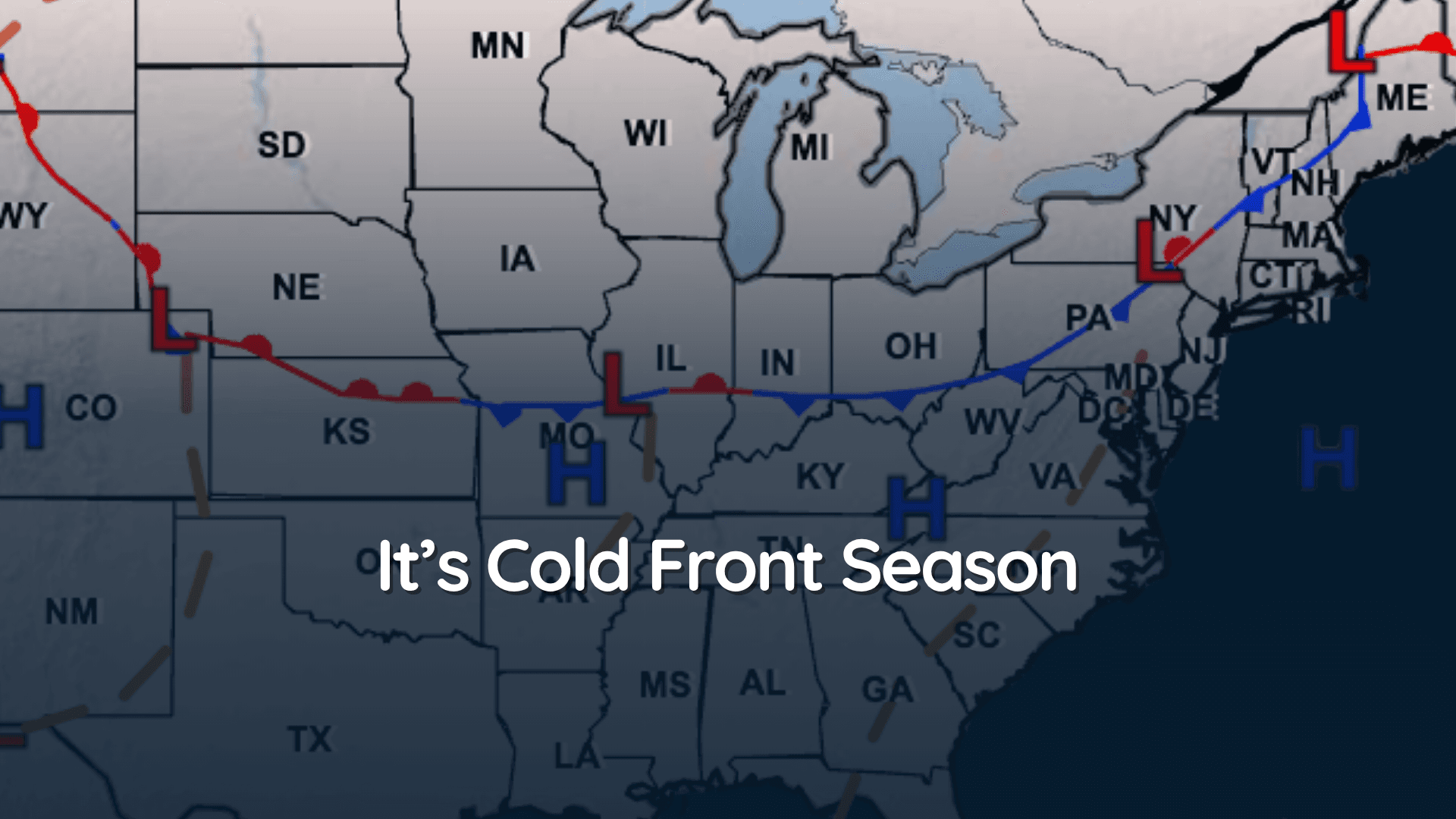 There’s something about that first good cold front that makes it finally feel like fall.