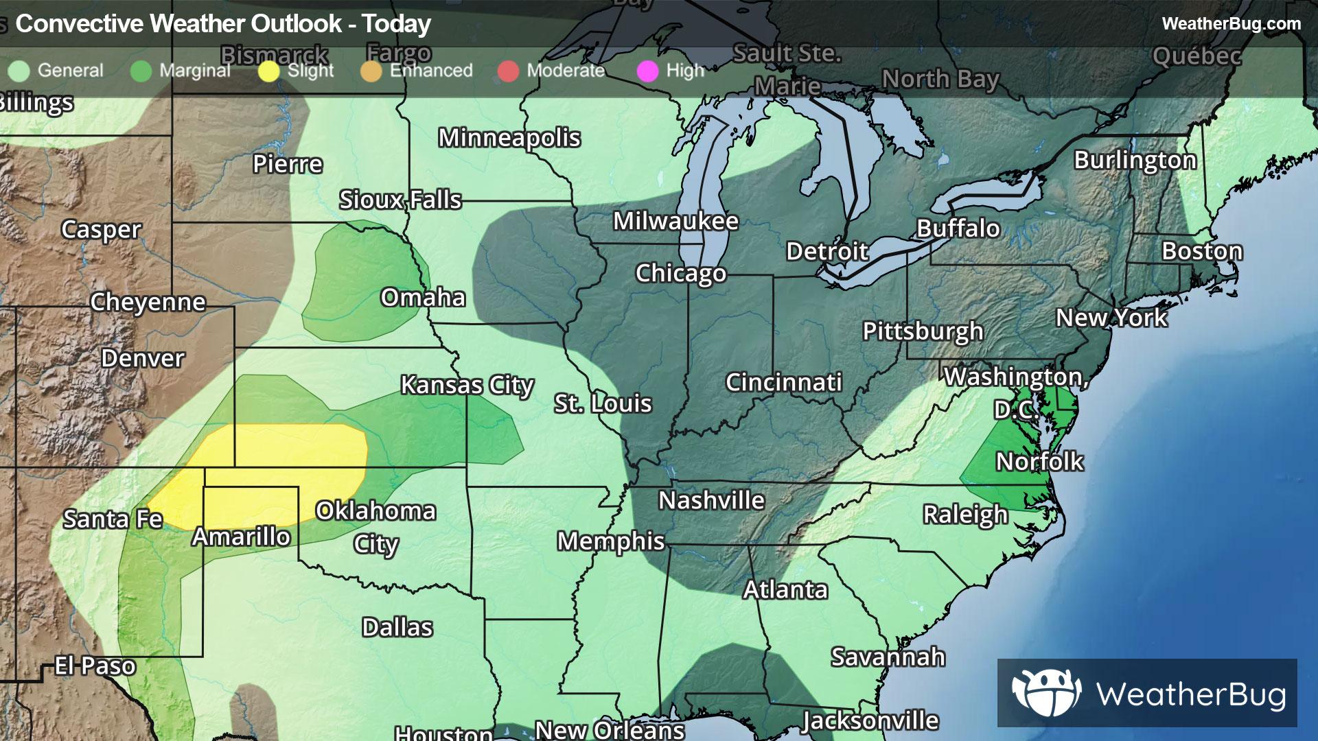 Today's Severe Weather Outlook
