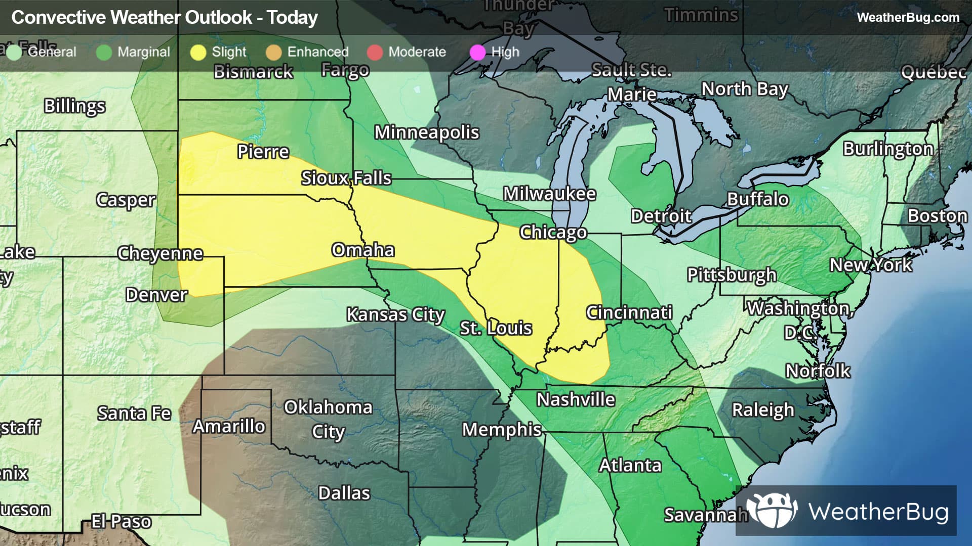 Today's Severe Weather Outlook