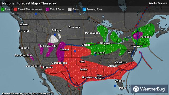 Today's Weather Outlook