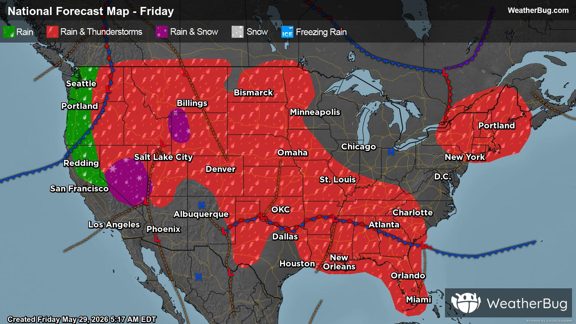 Today's Weather Outlook