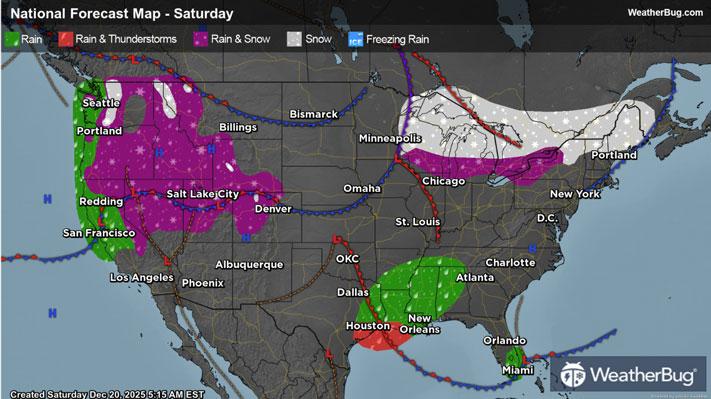 Weekend Weather Outlook