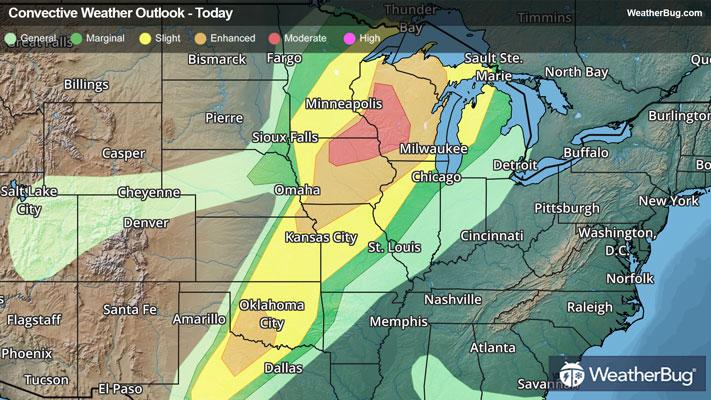 Today's Severe Weather Outlook
