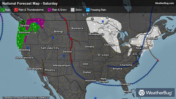 Weekend Weather Preview