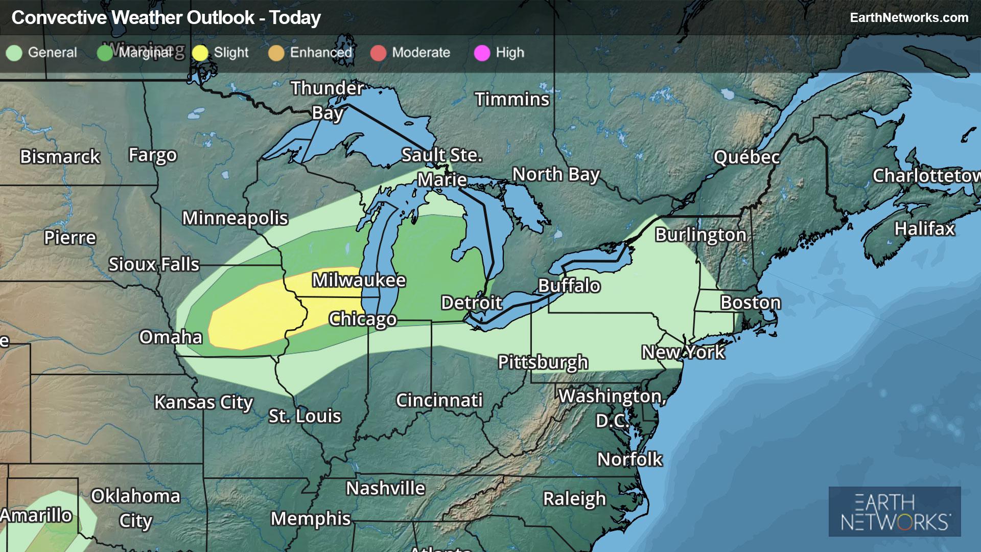 Today's Severe Weather Outlook