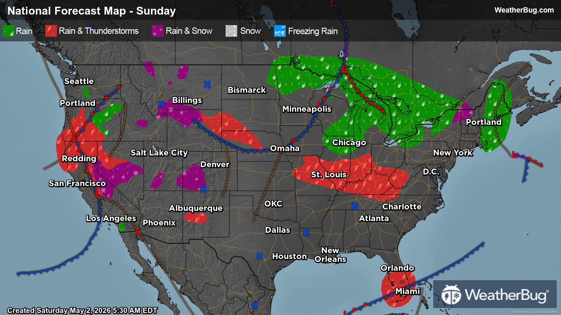 Today's Weather Outlook