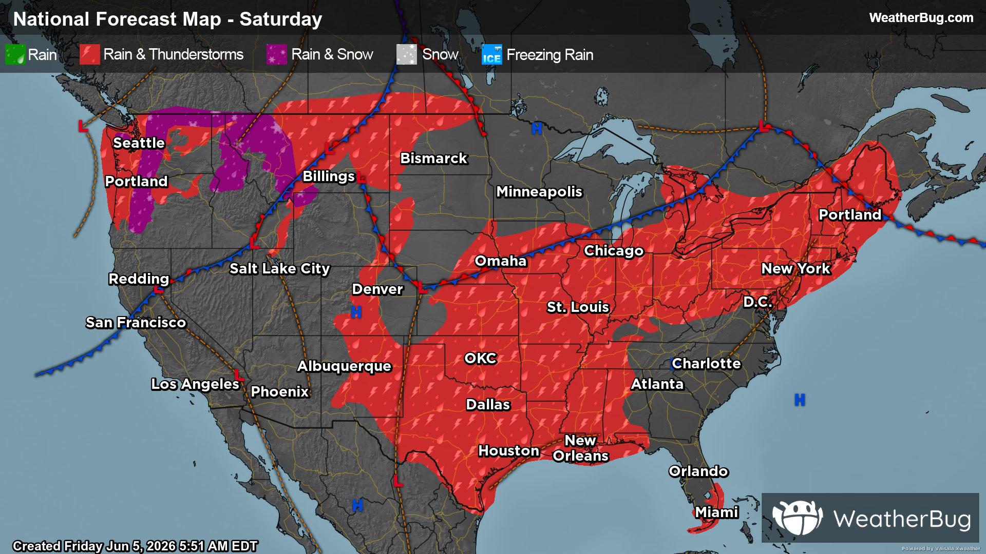 Weekend Weather Preview