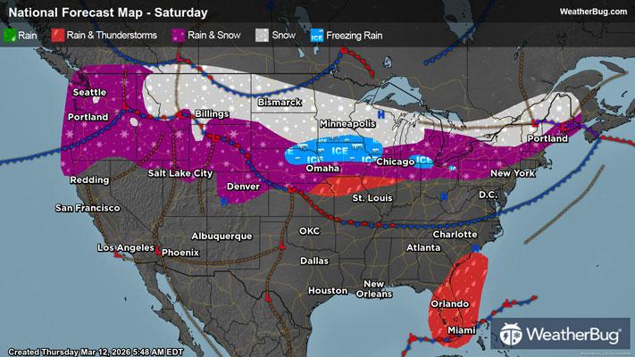 Weekend Weather Preview