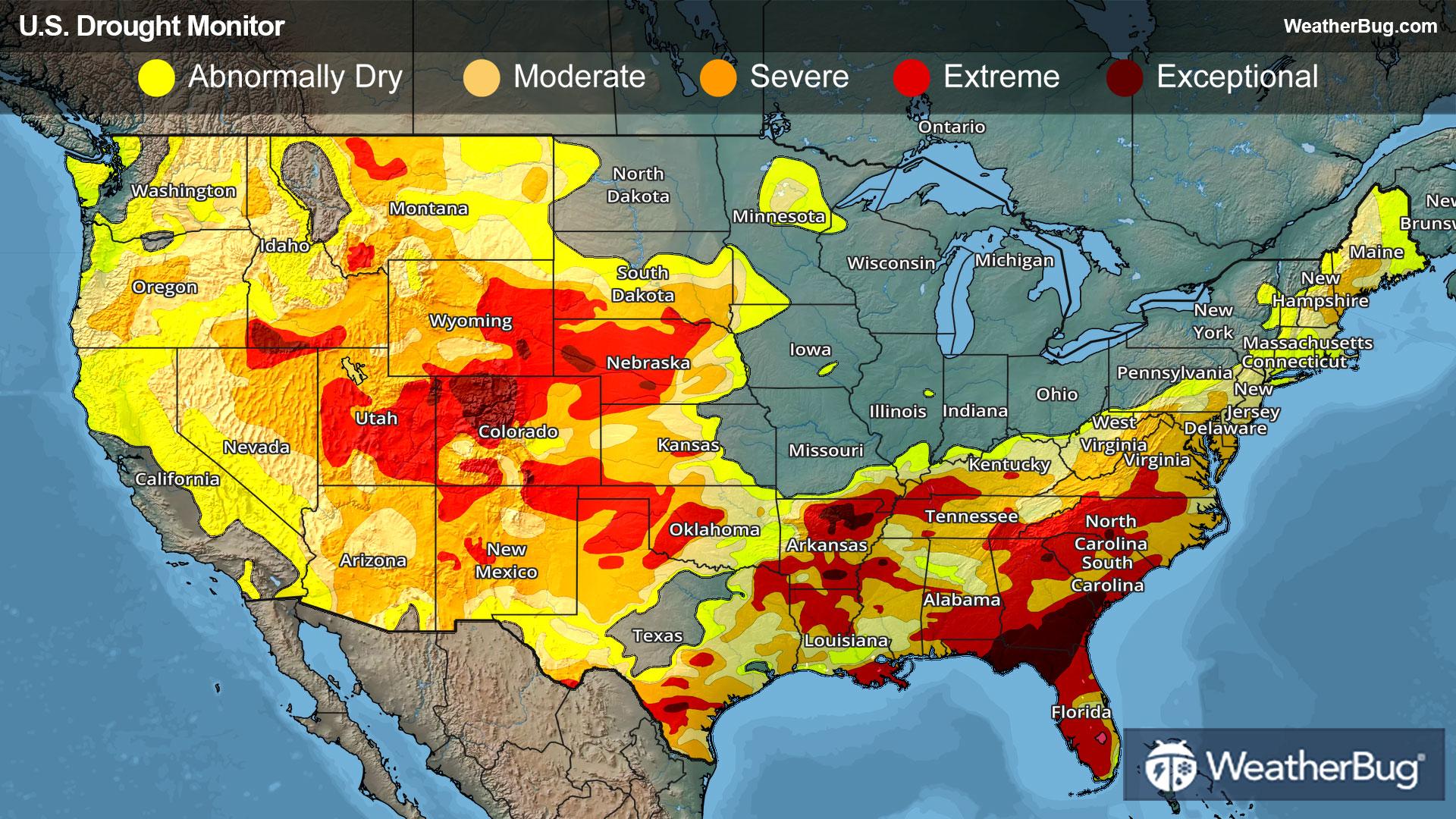 Drought Monitor for May 7, 2026