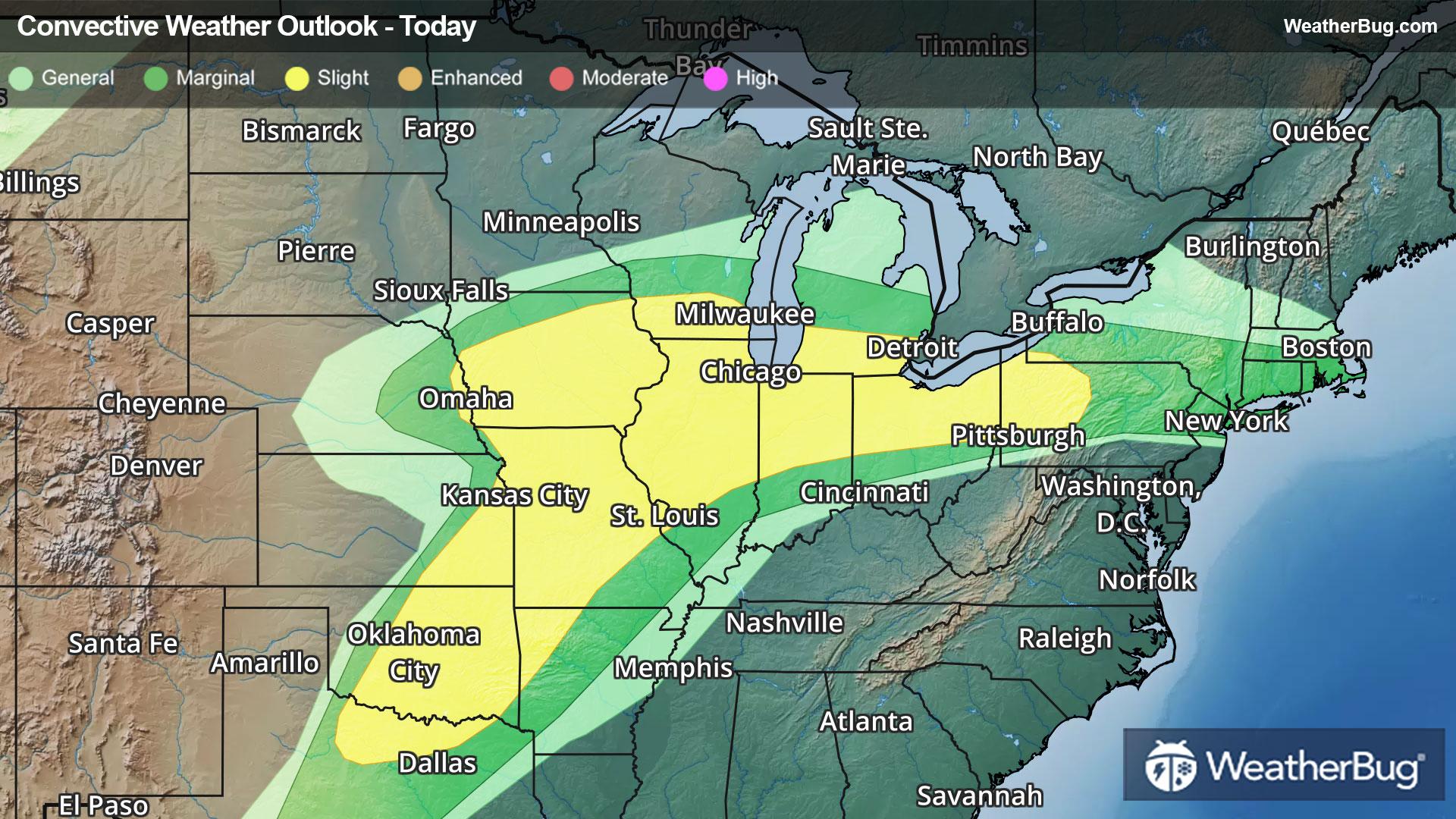 Today's Severe Weather Outlook