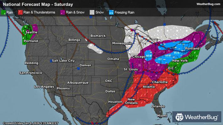 Weekend Weather Outlook