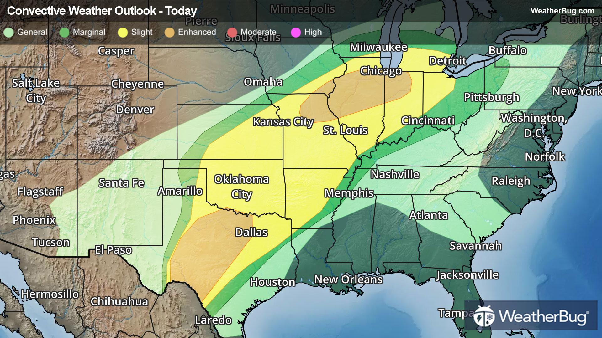 Today's Severe Weather Outlook