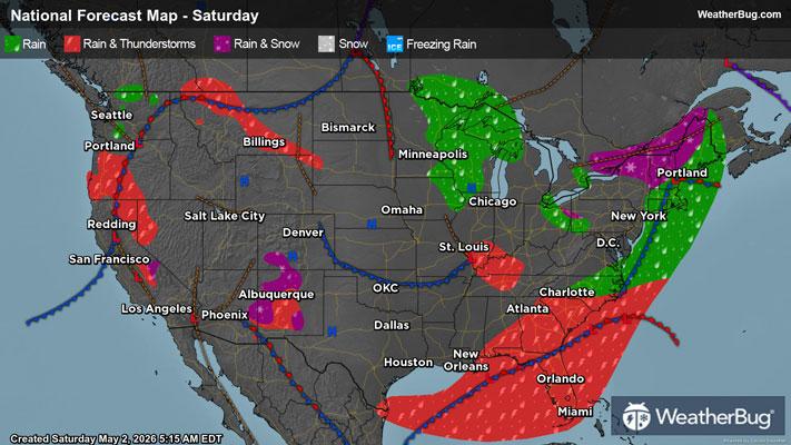 Weekend Weather Outlook