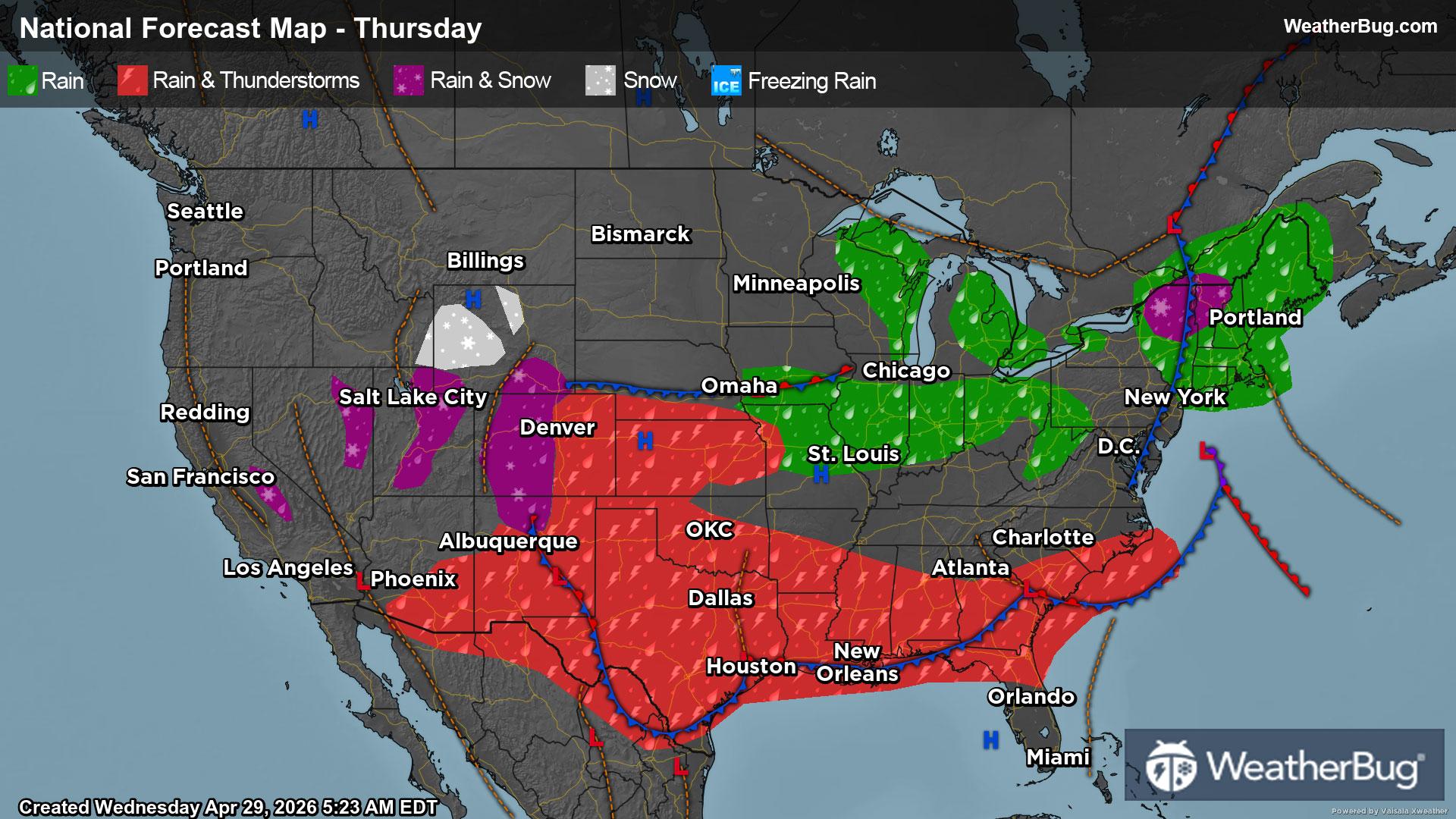Today's Weather Outlook