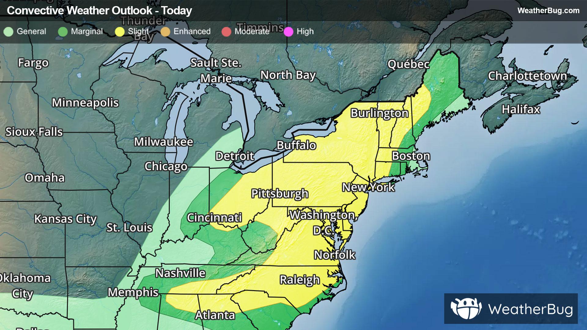 Severe Thunderstorm Outlook