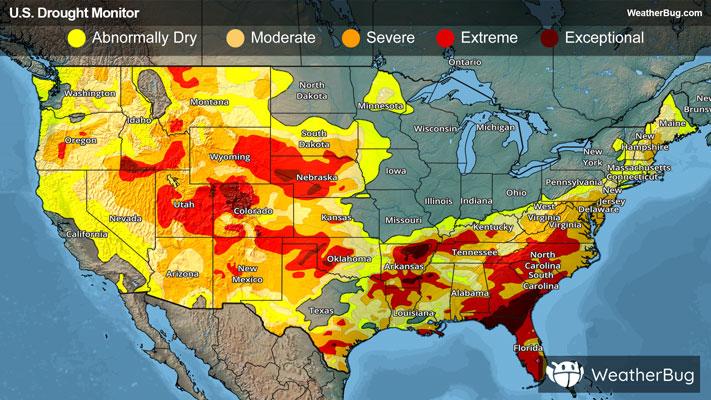 Drought Monitor for May 14, 2026