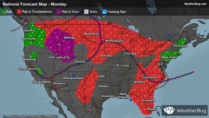 Today's Weather Outlook