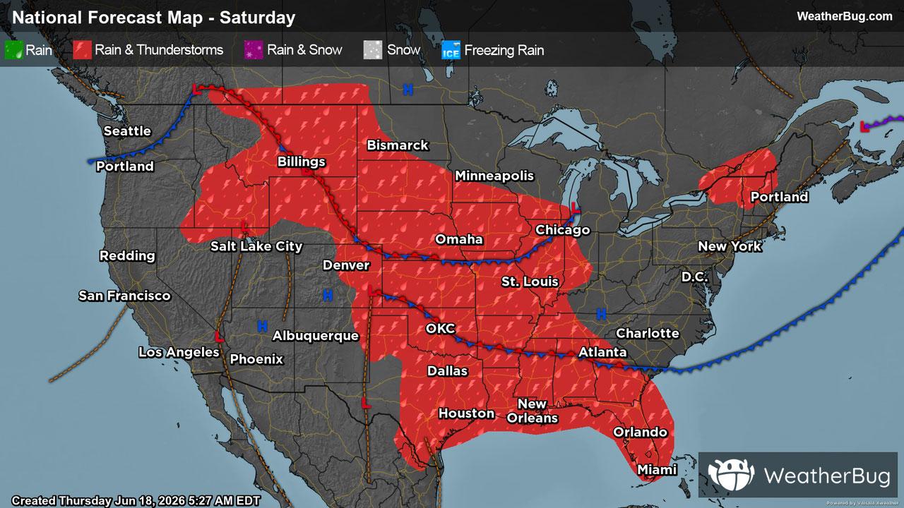 Weekend Weather Preview