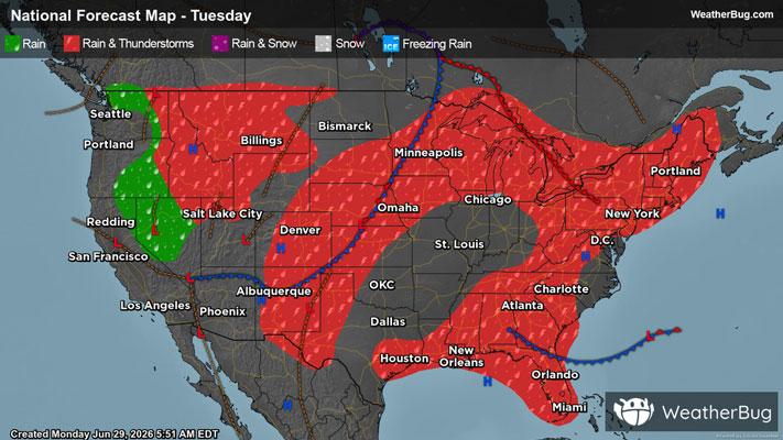 Today's Weather Outlook