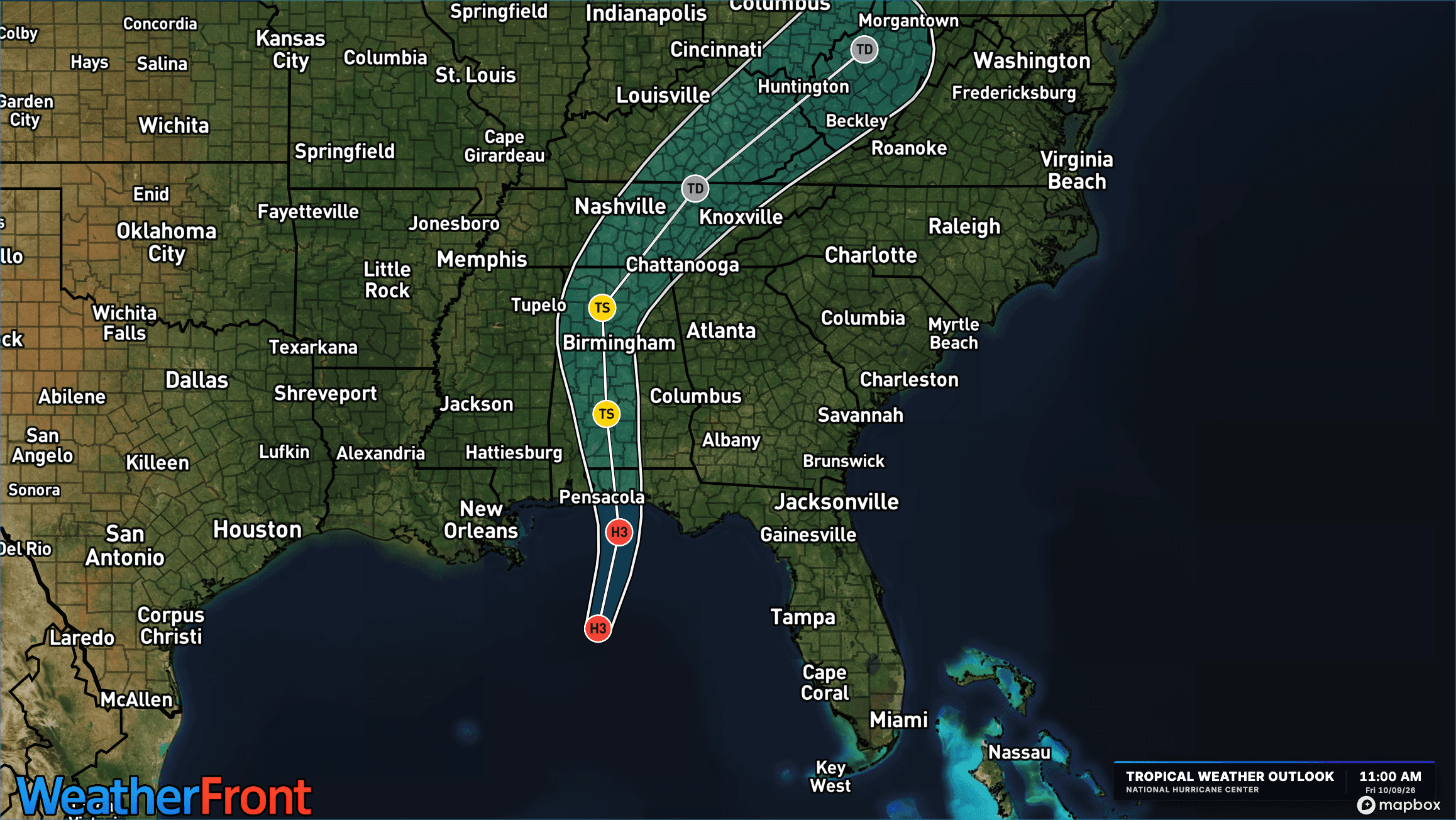 Tropical Storm Isaias Track October morning update