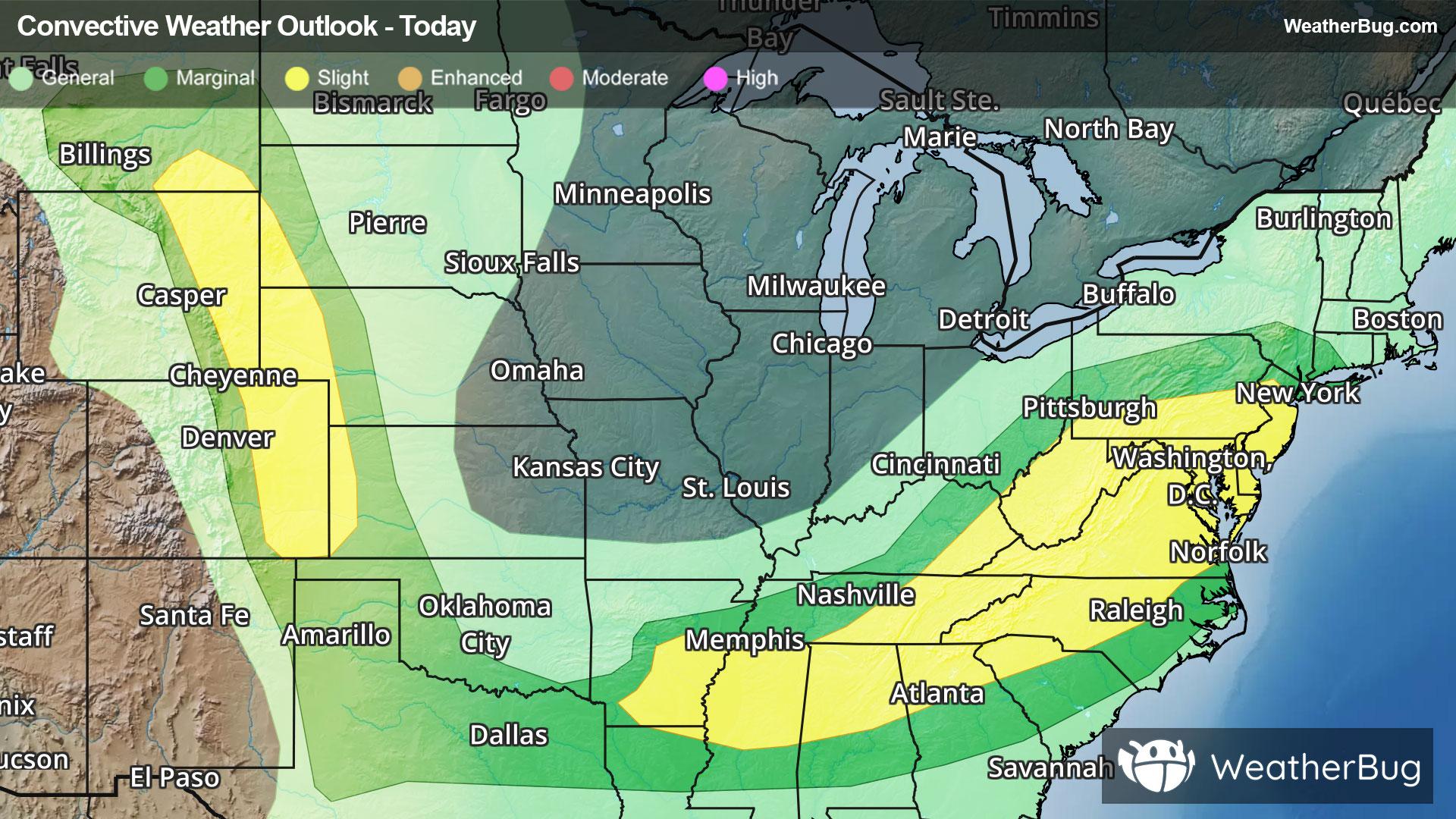 Today's Severe Weather Outlook