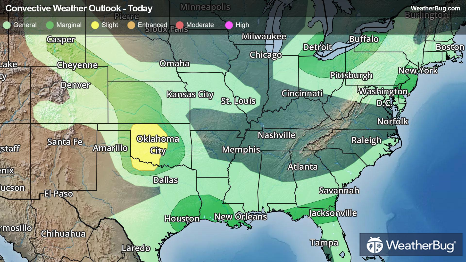 Today's Severe Weather Outlook