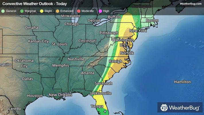 Today's Severe Weather Outlook