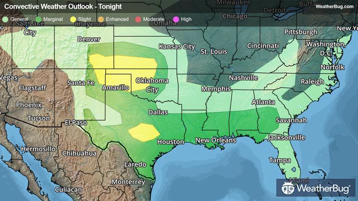 Tonight's Severe Weather Outlook