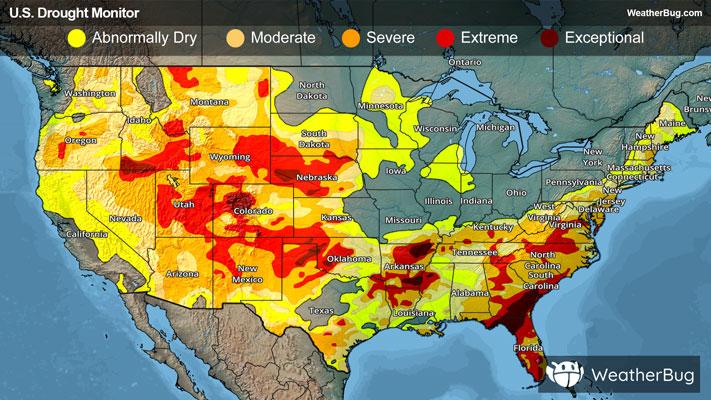 Drought Monitor for May 28, 2026