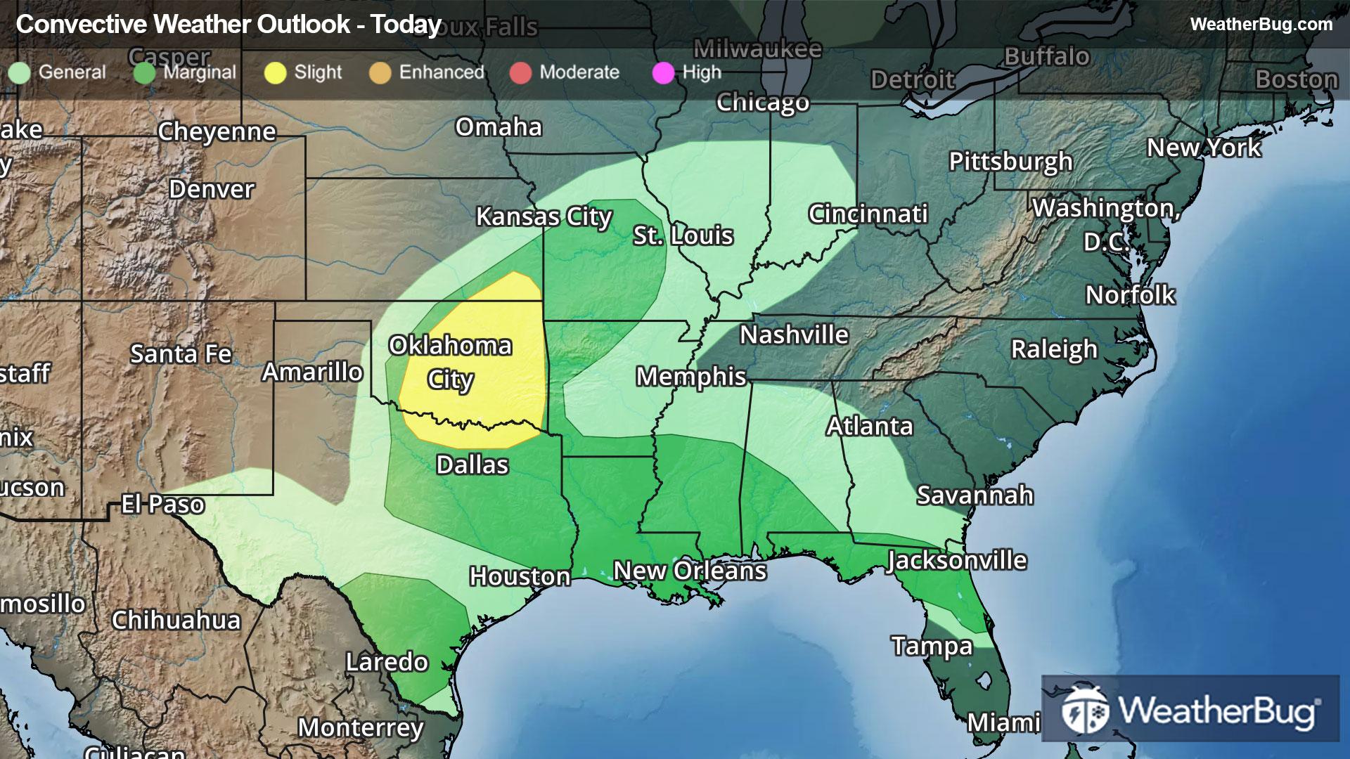 Today's Severe Weather Outlook