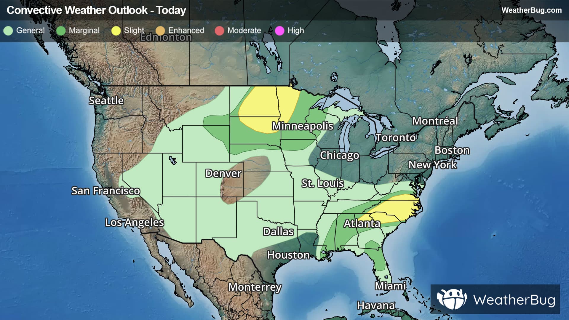 Today's Severe Weather Outlook