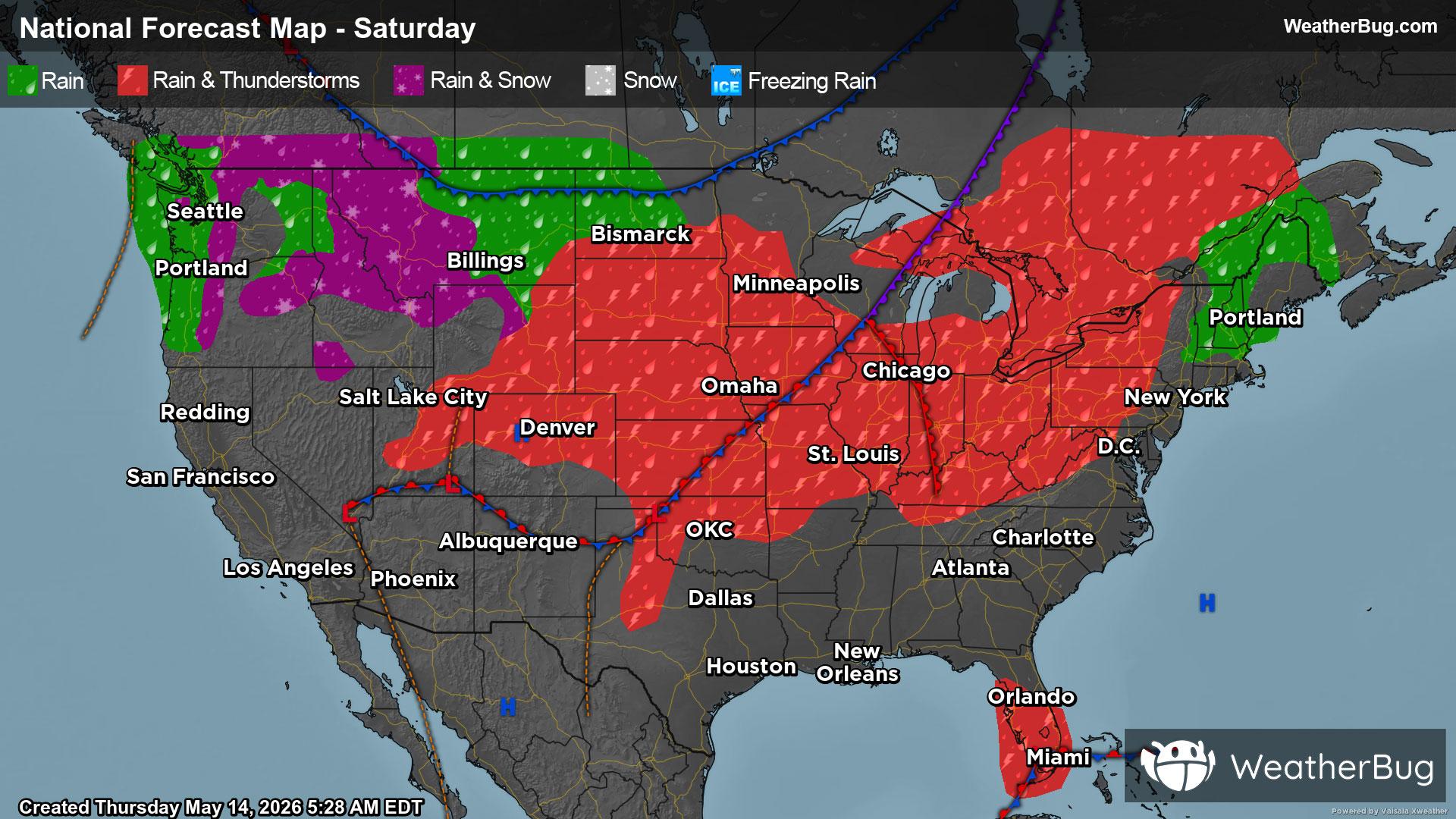 Weekend Weather Preview
