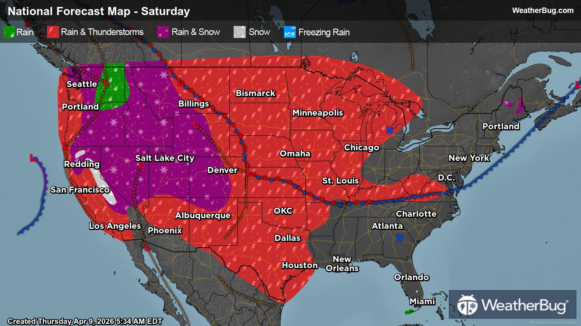 Weekend Weather Preview