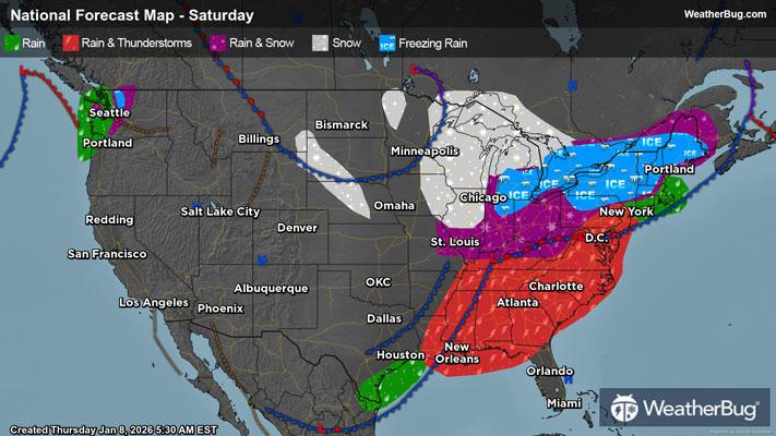 Weekend Weather Preview