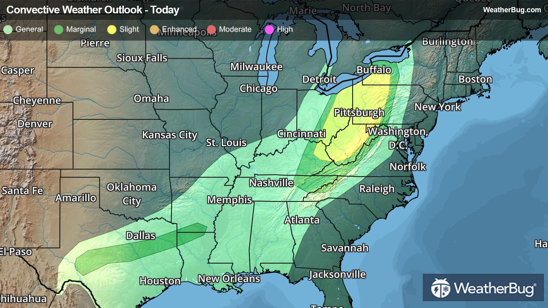 Today's Severe Weather Outlook