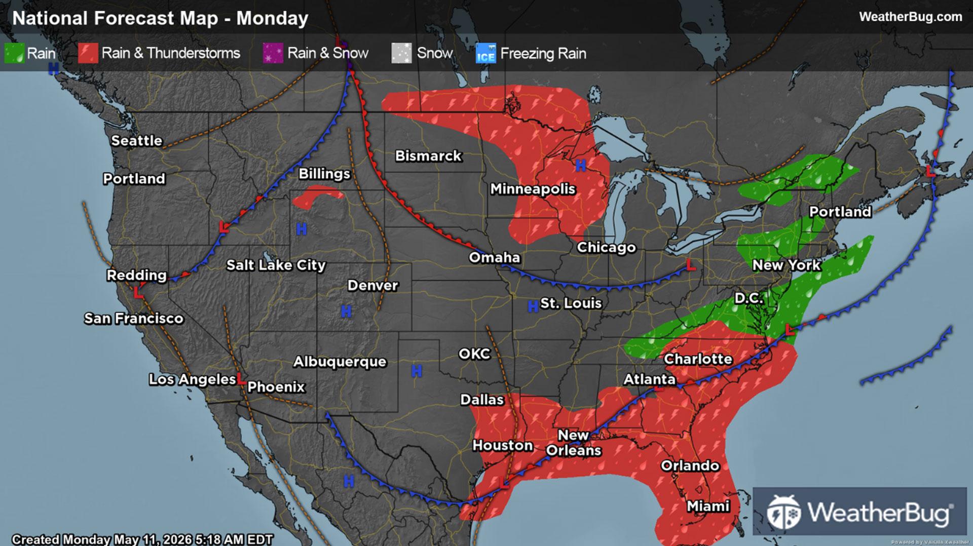 Today's Weather Outlook