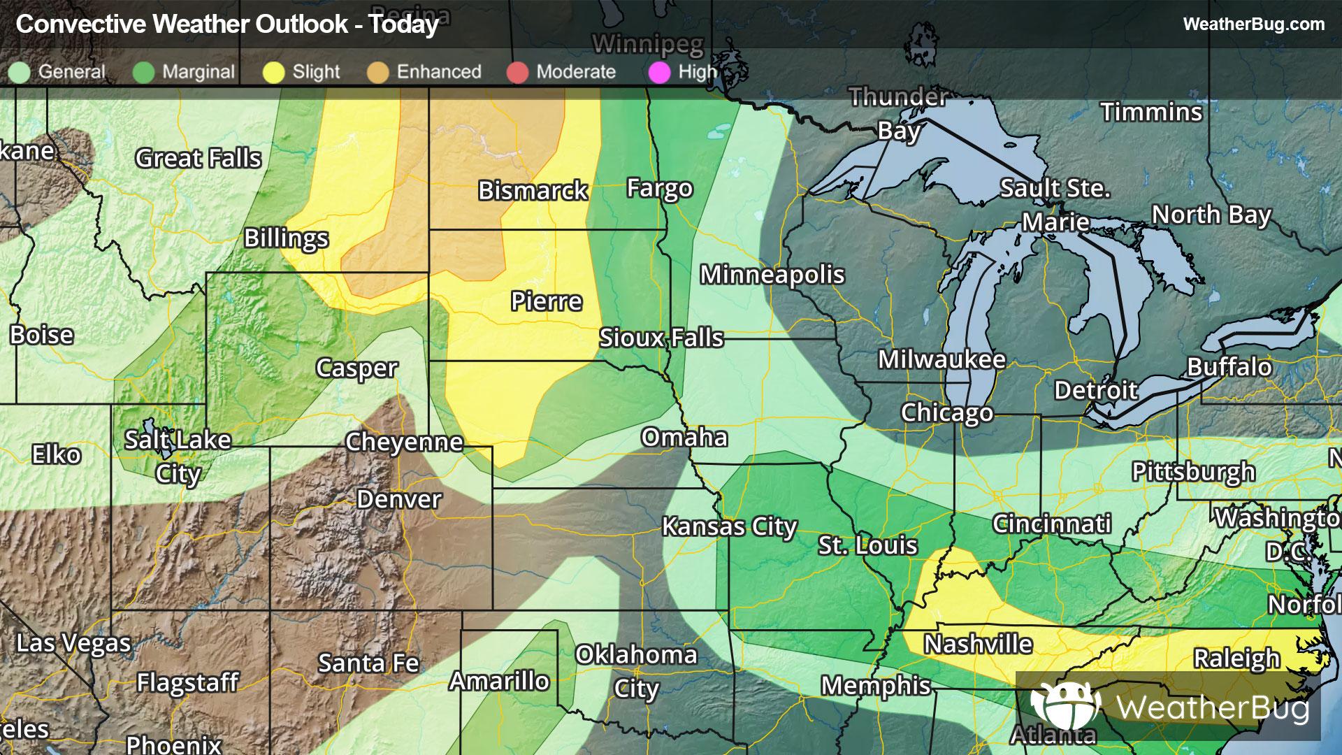 Today's Severe Weather Outlook