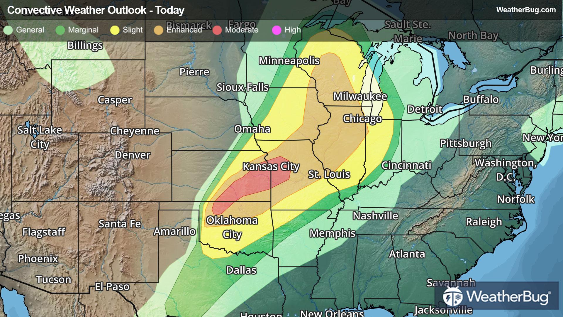 Today's Severe Weather Outlook