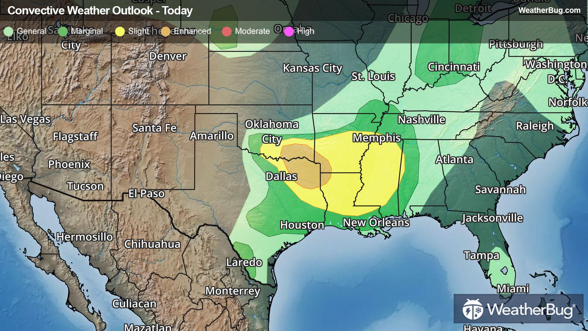 Today's Severe Weather Outlook