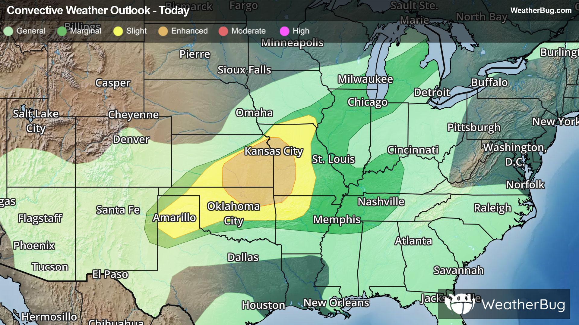 Today's Severe Weather Outlook