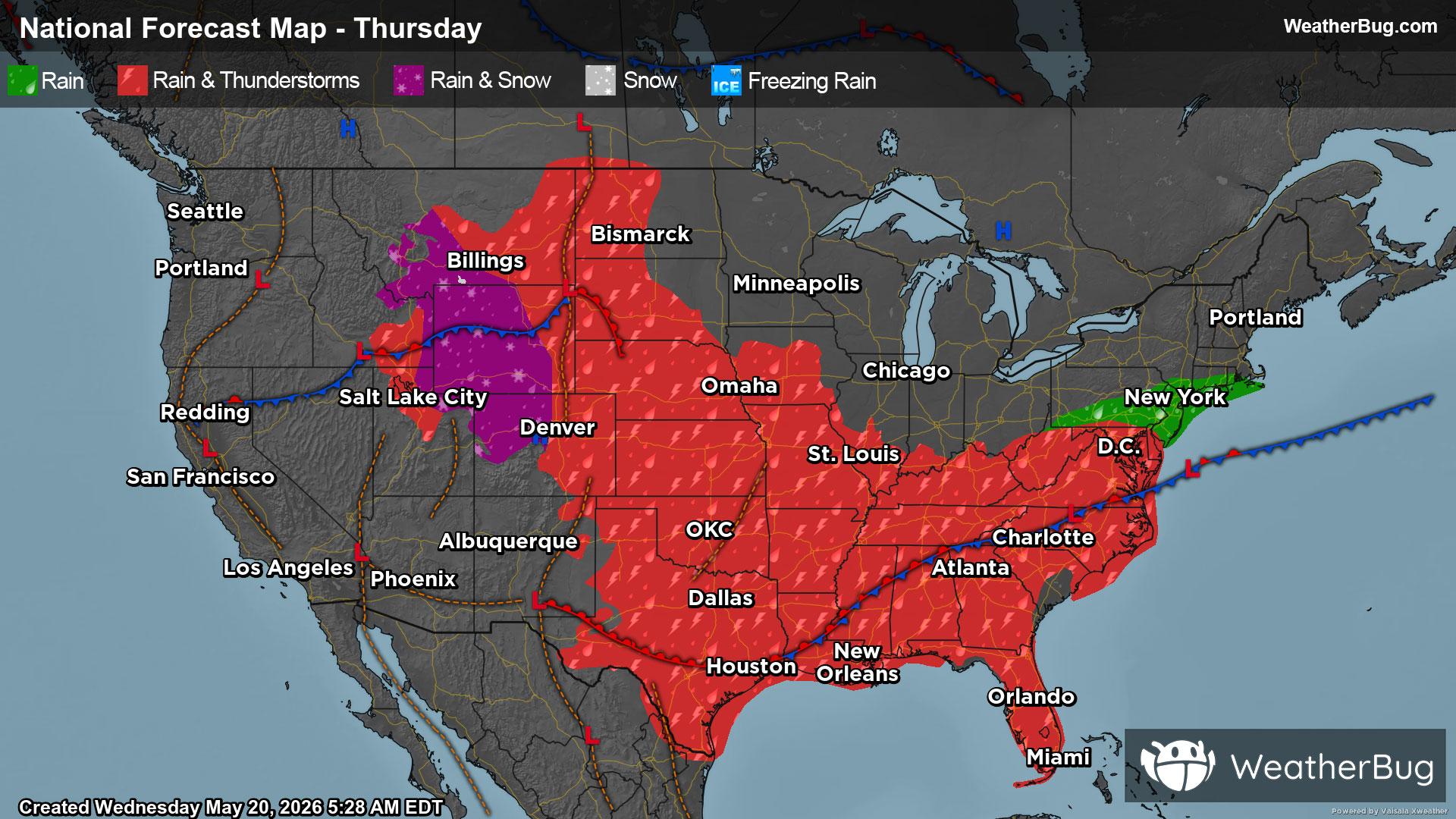 Today's Weather Outlook