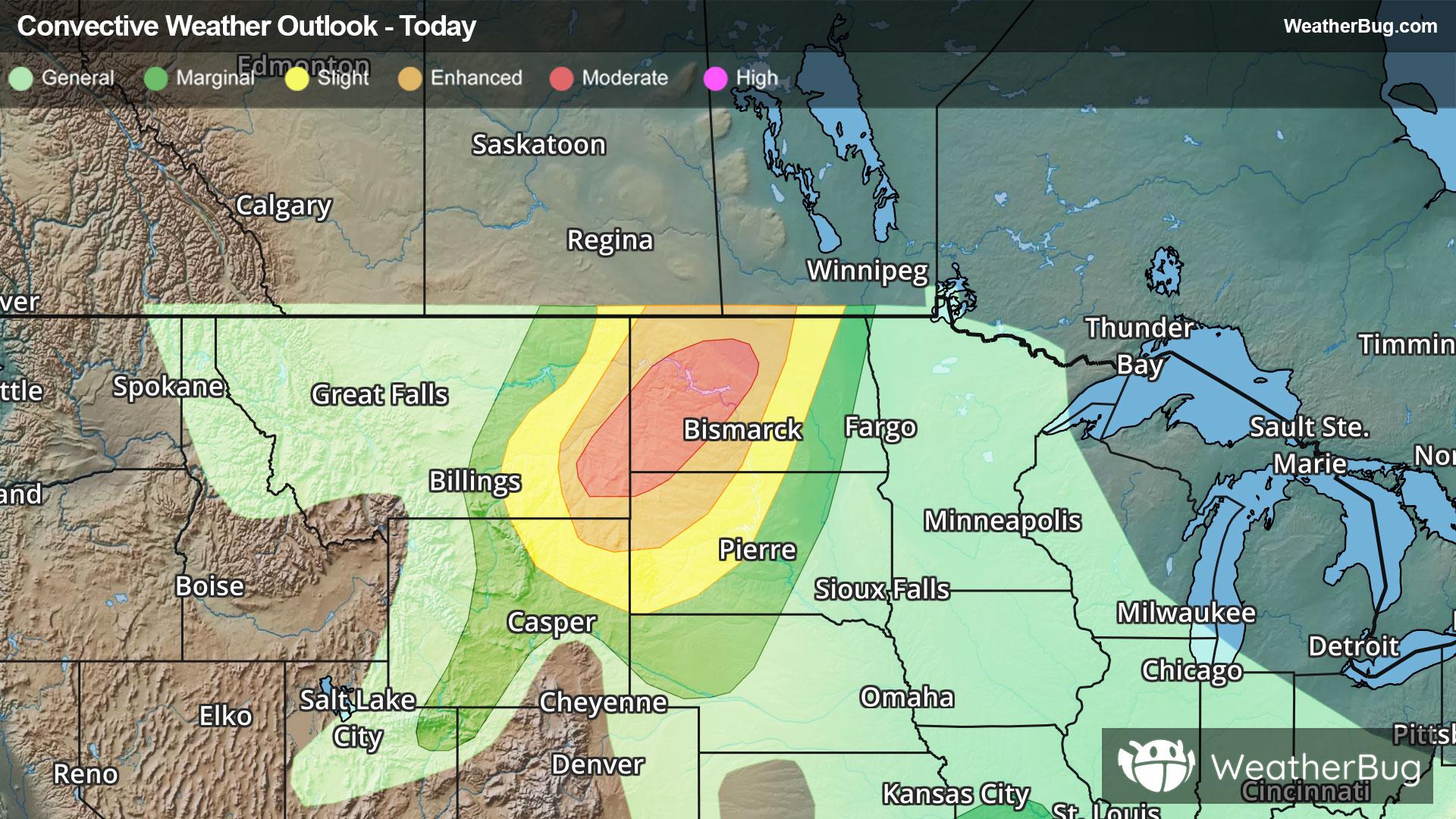 Today's Severe Weather Outlook