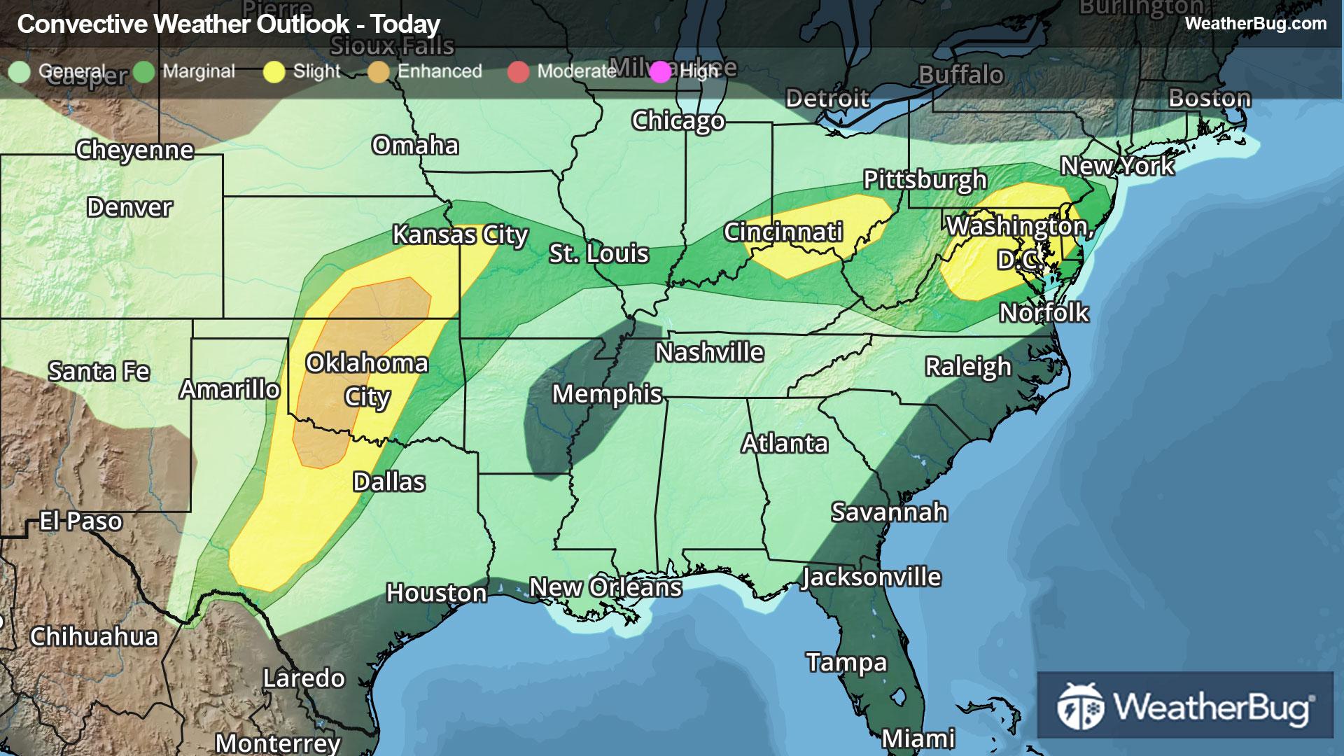 Today's Severe Weather Outlook