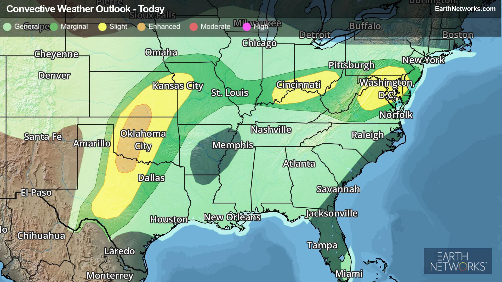 Today's Severe Weather Outlook
