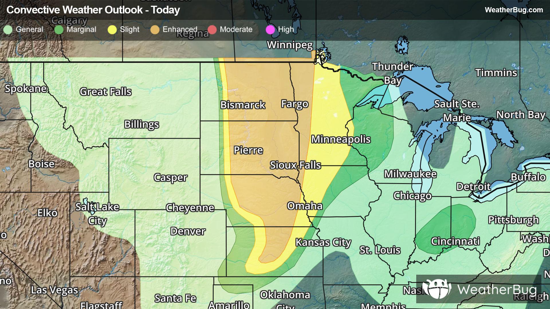 Today's Severe Weather Outlook