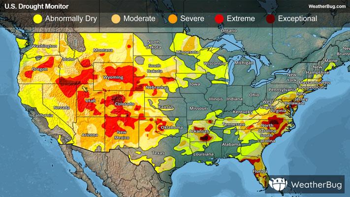 Drought Monitor for July 2, 2026