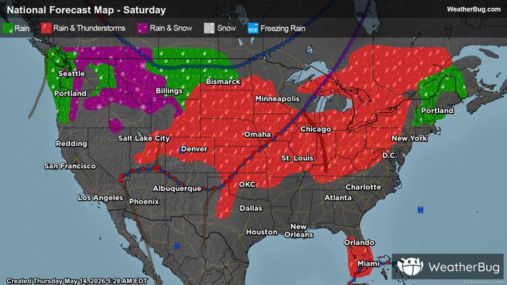Weekend Weather Preview